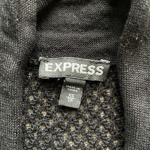 Express fishnet cardigan